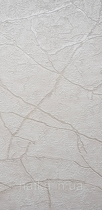 Шпалери вінілові на флізеліні AdaWall Roka 1.06х10 під камінь структурні бежеві прожилки сріблом 23107-2 Київ - фото 3