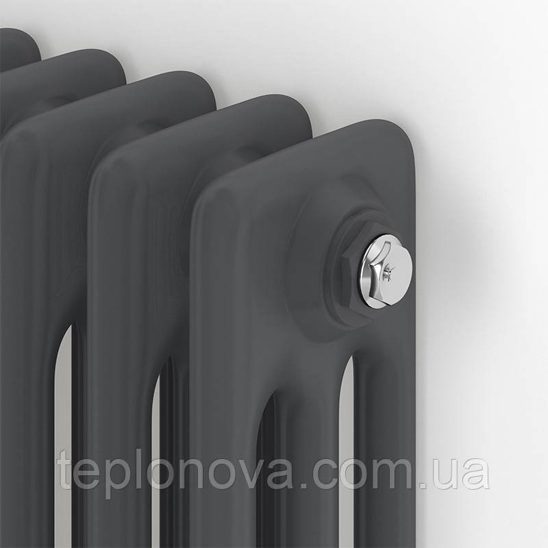 Дизайнерський радіатор 1800/470 (мм) антрацит IDEALE VIOLA (бічне підключення) 13 10/1800/470 Чернівці - фото 3