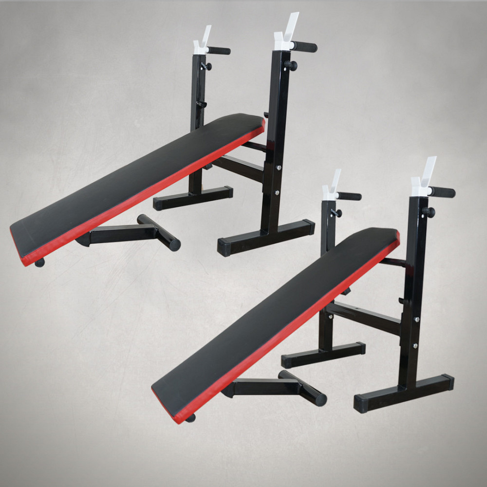 Скамья для жима горизонтальная Стойки, скамьи для жима и приседаний складная Киев - изображение 1