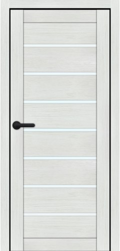 Дверь межкомнатная Порталино PL-02 санома белая сатин Киев - изображение 1