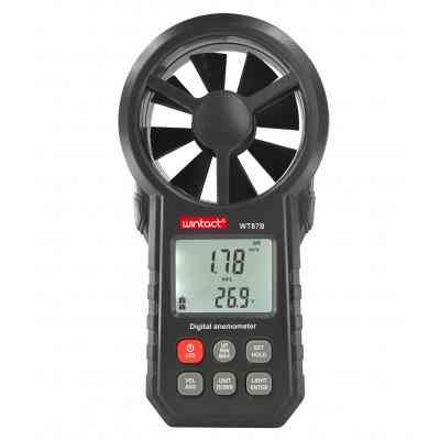 Анемометр Wintact крильчастий USB, Bluetooth 0,3-30м/с, -10-45°C (WT87B) Вінниця