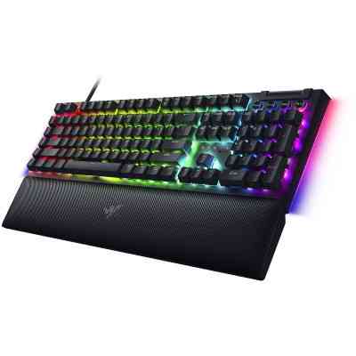 Клавіатура Razer BlackWidow V4 Yellow Switch USB RU Black (RZ03-04692500-R3R1) Вінниця