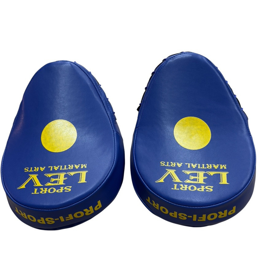 Лапа боксерська Вигнута (2 шт.) спейч LEV SPORT Вишневе - фото 5