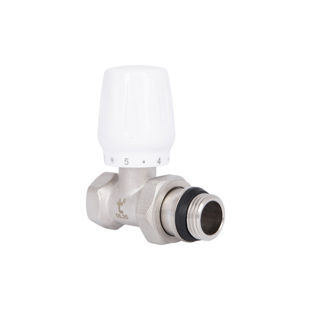 Кран радіаторний Thermo Alliance Base 1/2" ВН з антипротіканням прямий SD226W15 Київ - фото 9