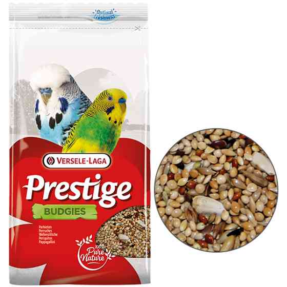 Versele-Laga Prestige Вudgies ВЕРСЕЛЕ-ЛАГА ПРЕСТИЖ ПОПУГАЙЧИК зерновая смесь корм для волнистых попугаев Киев