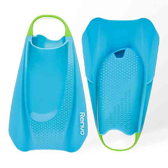 Короткі ласти для тренування в басейні Renvo Sado Pro із відкритою п'ятою Синій 36-38 (SF200-04 36-38) Киев