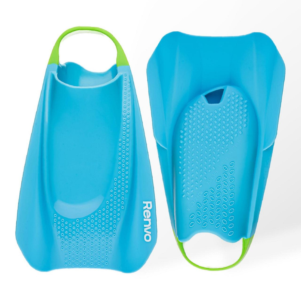 Короткі ласти для тренування в басейні Renvo Sado Pro із відкритою п'ятою Синій 36-38 (SF200-04 36-38) Київ - фото 1