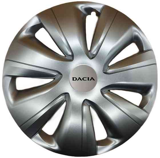 Автомобильные модельные колпаки R17 Dacia 503 4шт, SJS, серебряные Киев