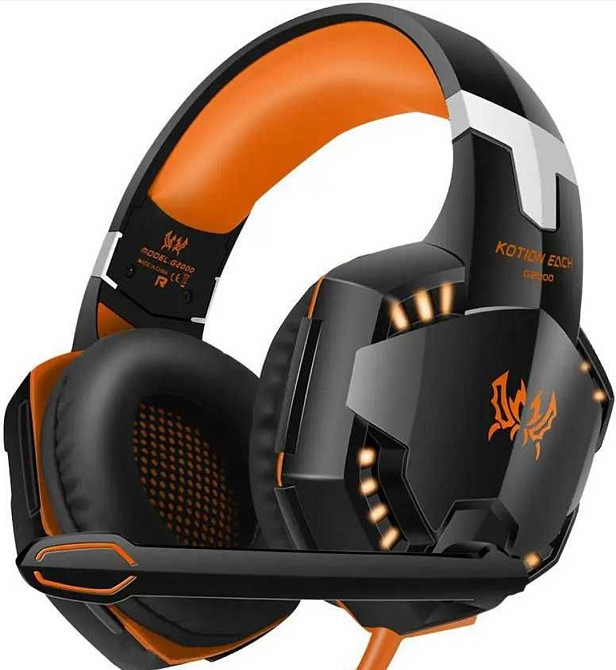 Ігрові навушники Kotion Each G2000 з мікрофоном і підсвіткою. Харків - фото 5