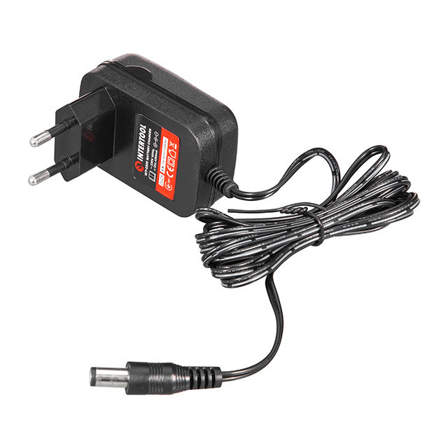 Пристрій зарядний для акумуляторів, 12 В Li-Ion, струм заряду 400 мА (WT-0310/0318/0322) INTERTOOL WT-0309 Київ - фото 1