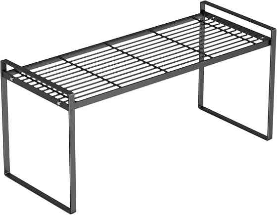 Кухонная дополнительная полочка, подставка, стеллаж под микроволновку или в шкаф металлическая 51см Винница