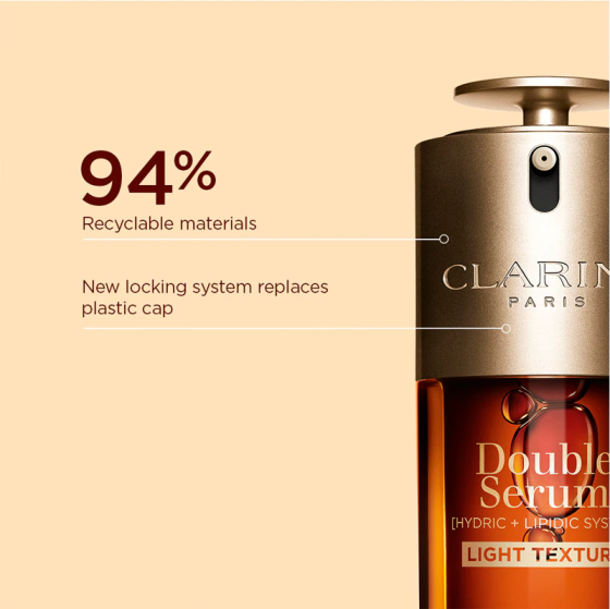 Двойная сыворотка для лица Clarins Double Serum Light Texture Славянск
