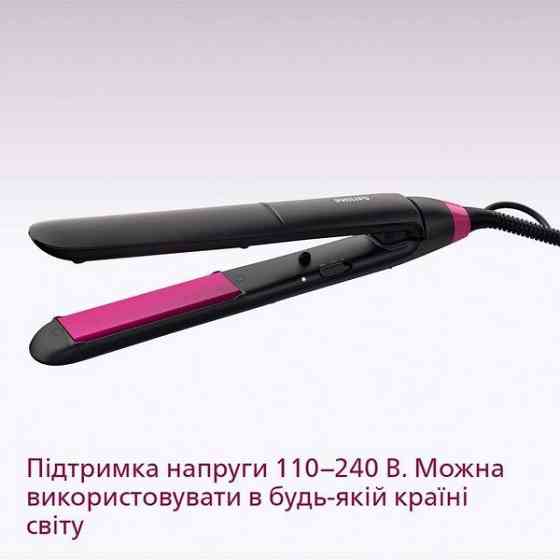 Праска (Випрямляч) для волосся Philips BHS375/00 чорний з рожевим Харьков