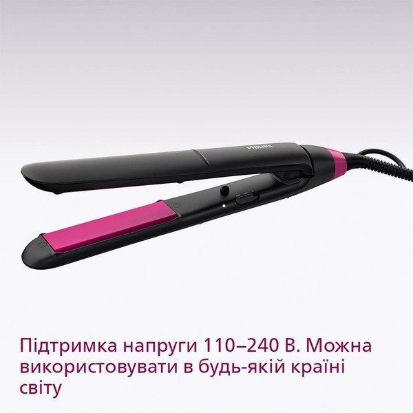 Праска (Випрямляч) для волосся Philips BHS375/00 чорний з рожевим Харьков - изображение 6
