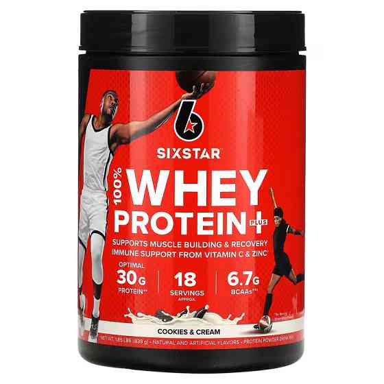 Протеин Six Star 100% Whey Protein Plus 839 g (Cookies & Cream) Луцк