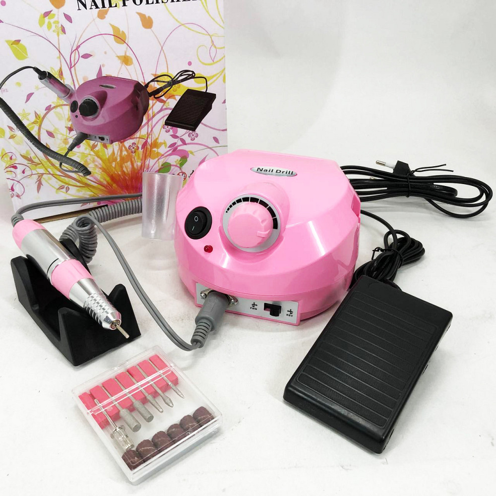 Портативний фрезер для нігтів DM-11-1, Потужний апарат для манікюру Фрейзер манікюру і педикюру TV-18 Львів - фото 1