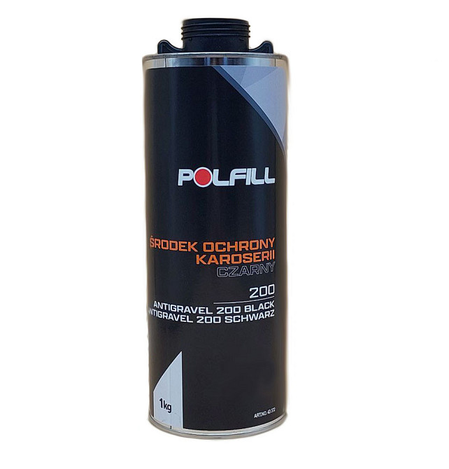 Антигравой под пистолет (баранек) 200 черный 1кг Polfill Киев - изображение 1