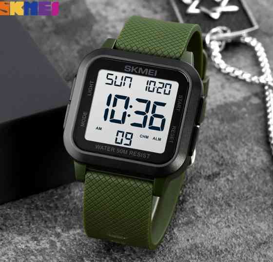 Годинник чоловічий водостійкий тактичний Skmei Chess Paracord (2 ремінці) Вінниця