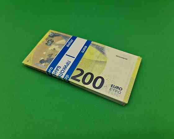 Деньги сувенирные подарочные 200 евро (1 пачка) Харьков