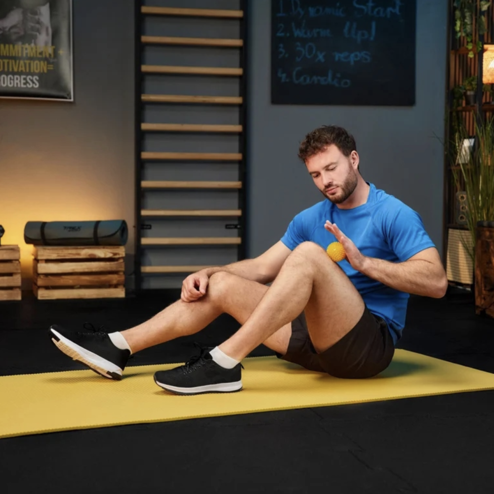 Набір масажних м'ячів Trex Sport TX-003MSB 3в1 для йоги та фітнесу PVC Київ - фото 9