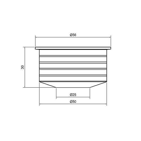 Переход канализационный TA Sewage 50х25 Киев