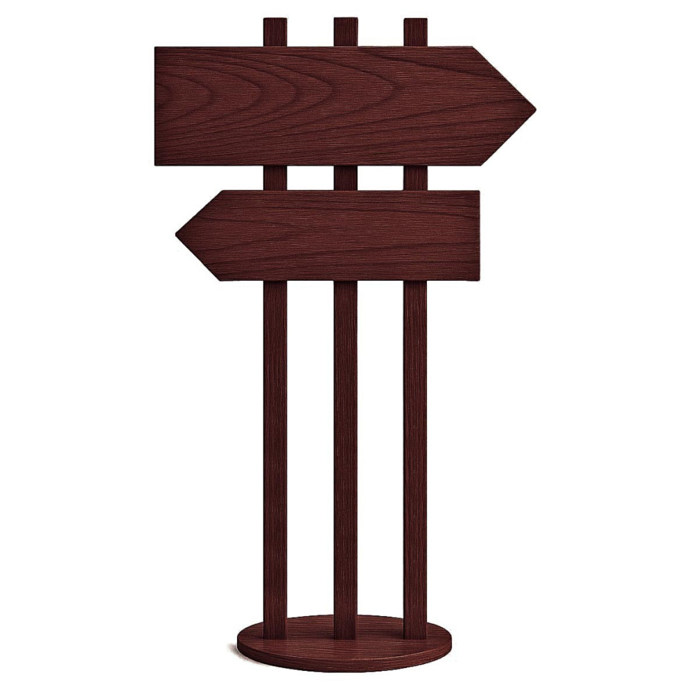 Напольная стрелка-указатель 