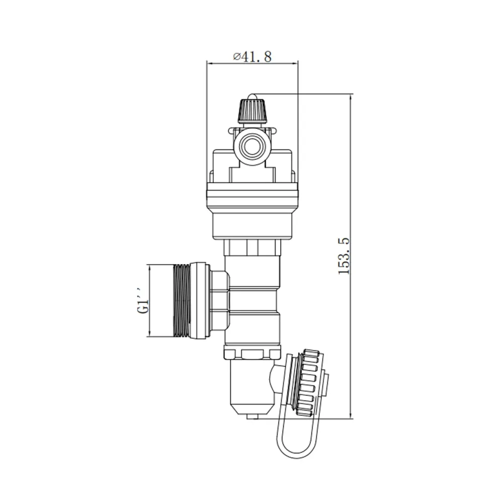 Сливная группа Thermo Alliance Forte с воздухоотводчиком 1'' TAFE00725 Киев - изображение 7