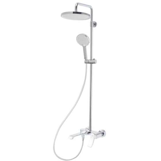 Душевая колонна Haiba Bolero 009-J со смесителем, душевой лейкой и удлинителем в комплекте (HB9579) Киев