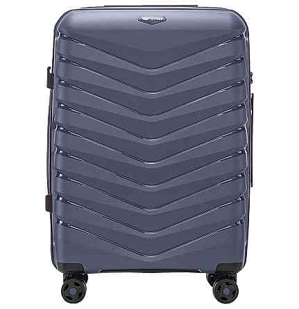 Валіза поліпропіленова WINGS PHX01 середня 65 см синя Київ