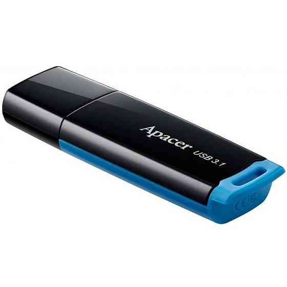 Flash Apacer USB 3.1 AH359 16Gb black/blue Киев