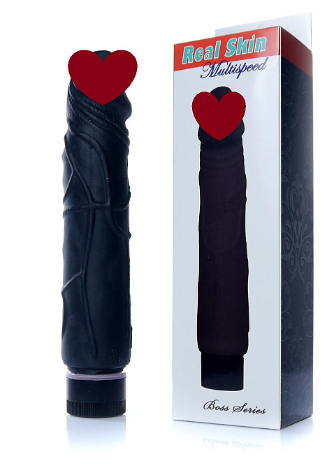 Вибратор Real Skin Black Sex Aura Киев - изображение 1
