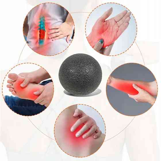 Массажный мяч NE-EP-14 6 см черный Винница