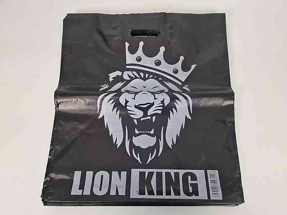 Пакет із прорізною ручкою (45*50) "Лев" Леомі (25 шт.) Харків