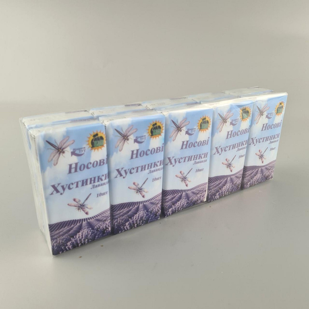 Бyажна хустка Супер Торба Лаванда (10 шт.) Харків - фото 2