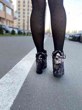 Снікерси жіночі Gofc бронзовий еко-шкіра платформа 8см 38р. (KLS-103) Коломыя