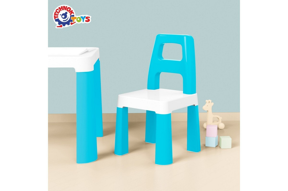 Дитячий стіл з двома стільцями ТехноK 0471 набір столик + стільчики для дітей Київ - фото 3