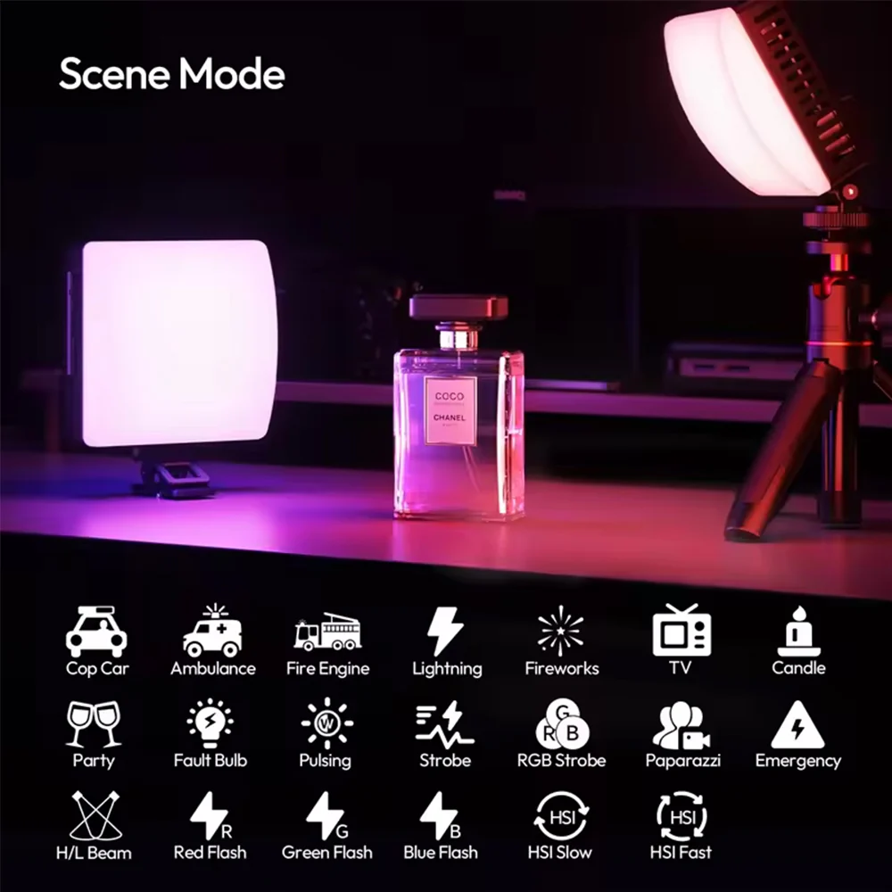 Накамерне світло Ulanzi C01RGB 10W Pocket light Київ - фото 7