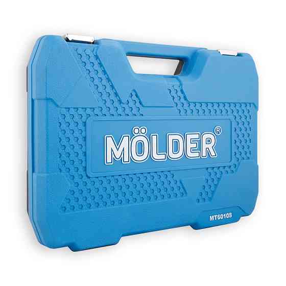 Професійний набір інструментів в кейсі Molder 1/2", 1/4" 72 T, CR-V, 108од. Львів