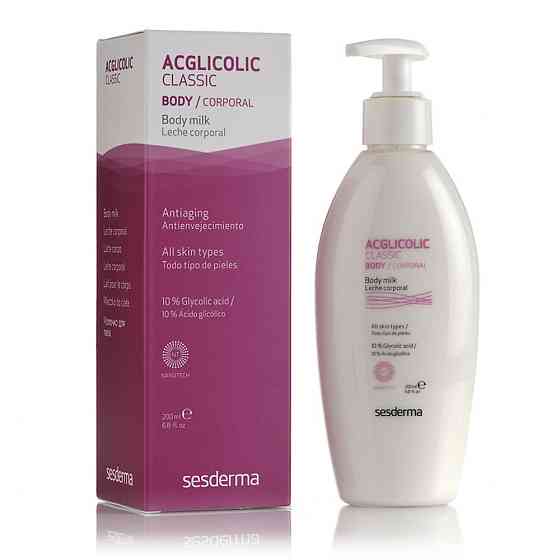 Сесдерма Acglicolic Classic  Увлажняющее молочко для тела  Sesderma Acglicolic Classic Body Milk, 200 мл Днепр