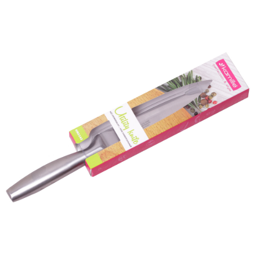 Ніж універсальний лезо 12,5см/ручка 11см нержавіюча сталь з порожнистою ручкою 5143 KAMILLE Житомир