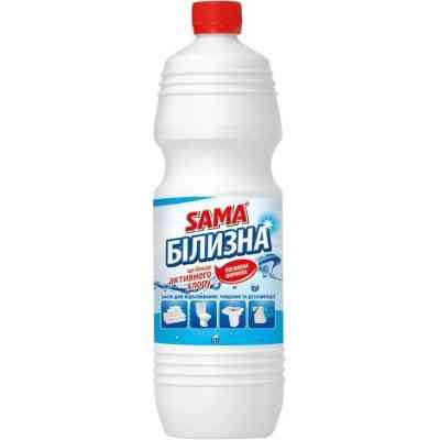 Відбілювач Sama Білизна 1 л (4820270630679) Вінниця