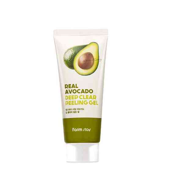 Пілінг-гель з екстрактом авокадо Real Avocado Deep Clear Peeling Gel FarmStay 100 мл Київ