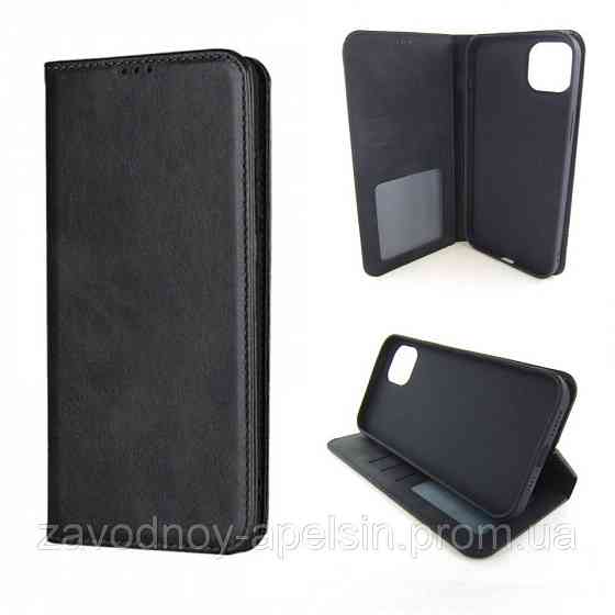 Чехол книжка iPhone 14 Plus Premium Case (черный) Одесса