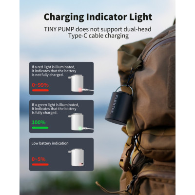 Насос для надувной мебели Flextail Tiny Pump, чорний (6975755961323) Вінниця - фото 6