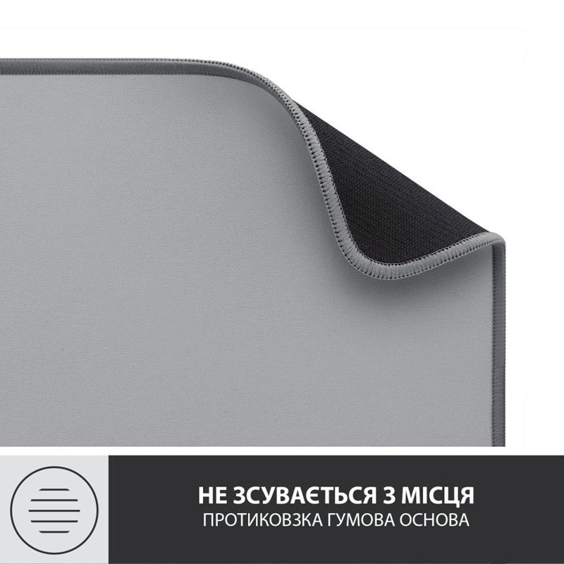 Килимок для мишi Logitech Desk Mat Studio Series Mid Grey (956-000052) (6794336) Киев - изображение 11
