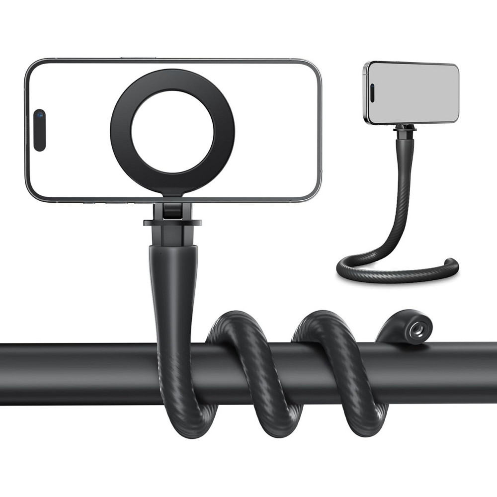 Тримач смартфона на гнучкій ніжці з магнітним кріпленням MagSafe Telesin P3-FM-01BK Київ - фото 8