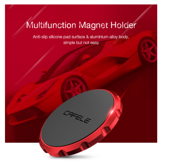 Автотримач для телефона магнітний Cafele Lite Magnetic Black Київ