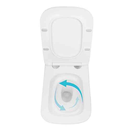 Унітаз підвісний Qtap Tern із сидінням Soft-close QT17332303ASW Київ