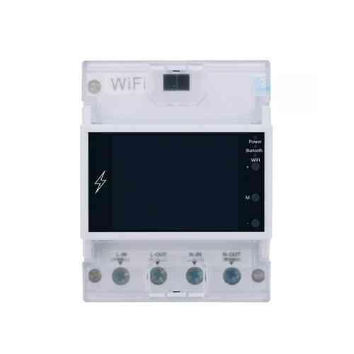 Wi-Fi счетчик электроэнергии Atorch AT4PW 220В 100А DIN умный монитор с защитой Киев