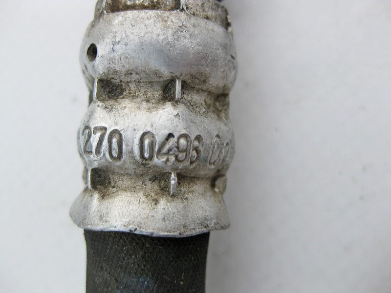 Mercedes-Benz  A2212700496 Трубка охолодження масла АКП ліва при двигуні M272 V6 3.0л 3.5л S-Class W221 Одеса - фото 4